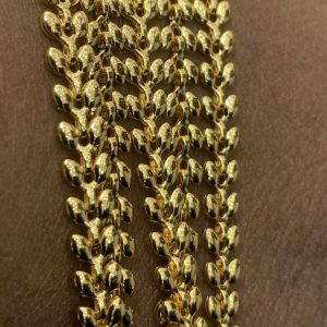 Gold leave Anklet