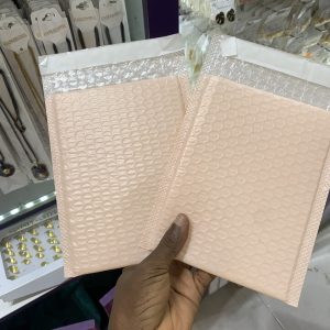 A dozen of small peach bubble bag