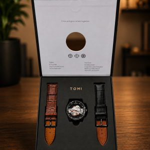 Tomi rose gold white face gear 010
