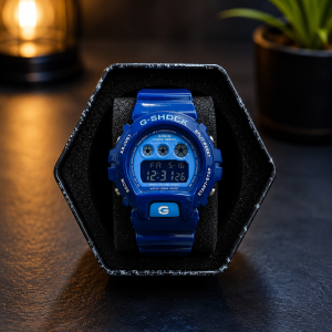 Dark blue G-shock 007