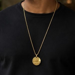 Steel male necklace 007