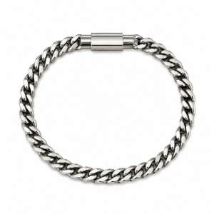 Silver male bracelet 008