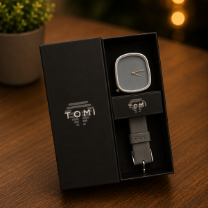 Tomi grey face watch 037