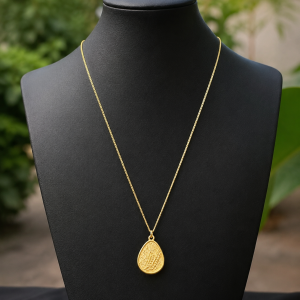 Gold steel tribe female necklaces 001