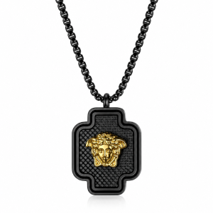 Black Versace necklace 002