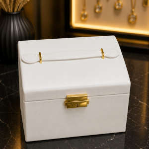 White jewelry organizer