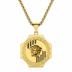 Gold Versace necklace 018