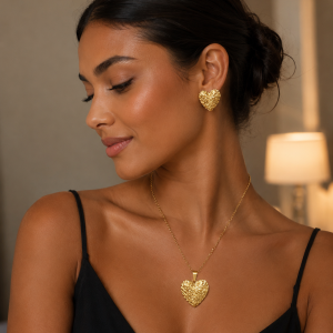 Steel love tribe necklace sets