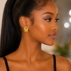 Xuping butterfly earrings 003