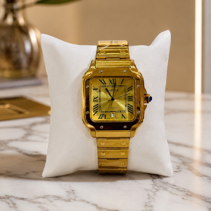 Gold chain tank Cartier 012