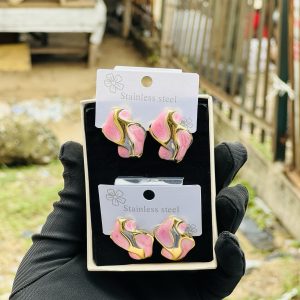 Oil drop earrings 022