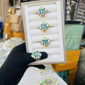 Viennois  butterfly rings 004 size 10