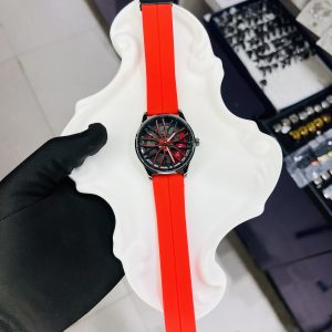 KEGIO red spinning wrist watch 010