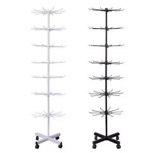 Jewelry rack 8 lines white color
