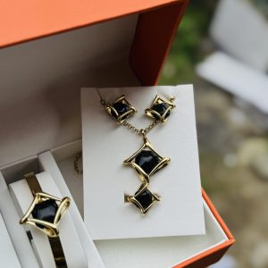 Steel gold diamond sets 2