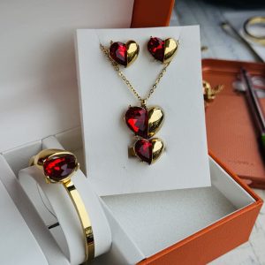 Steel gold wine sets 8