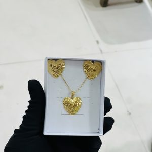 Steel love tribe necklace sets