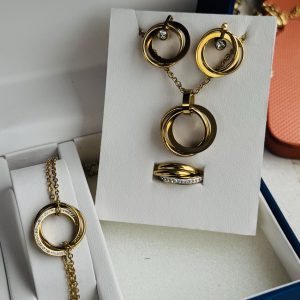 Steel gold triple sets 11
