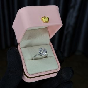 Oval cut Cz engagement ring size 9