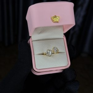 Gold pandora ring size 9