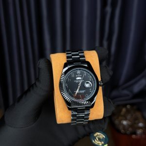 Rolix Arab black face watch