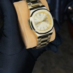Patek gold gold face watch no box