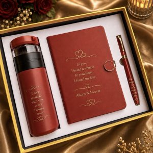 Engraved Red emperor set