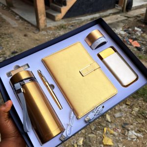 Engraved big gold royalty set