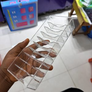 10 slots acrylic bracelet display