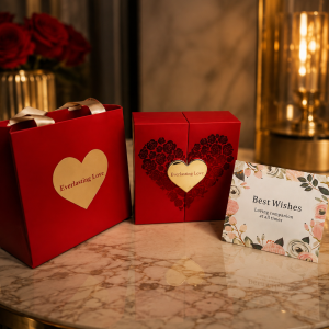 Red small everlasting love box