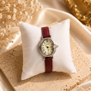Brown leather koutake watch 003