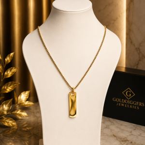 Gold necklace 006