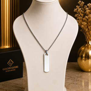 Silver necklace 011