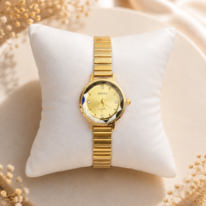 NAIDU watch 008Gold face