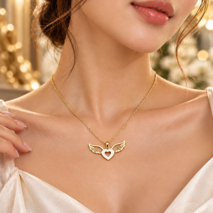 18 karat dainty necklace 024
