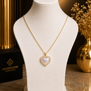 Gold necklace 012