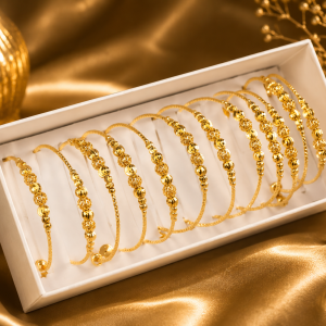 Gold bracelet 1pcs