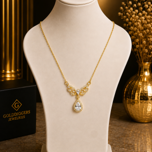 Gold necklace 018
