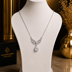 Silver necklace 016