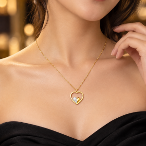 18 karat dainty necklace 010