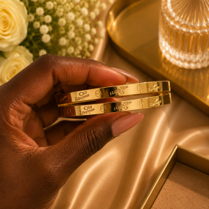 Gold bracelet 017.  1pcs