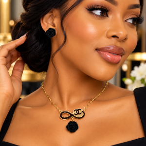 Steel gold black sets 3