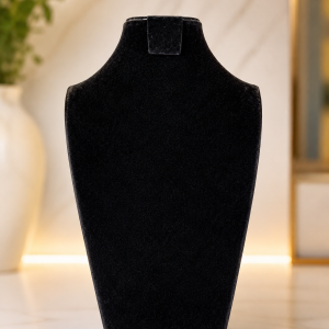 Black suede mannequin 001