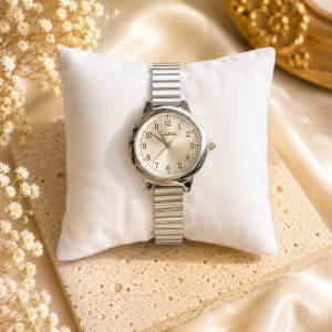 Silver koutake watch  002