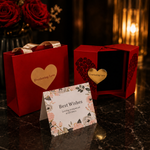 Red small everlasting love box