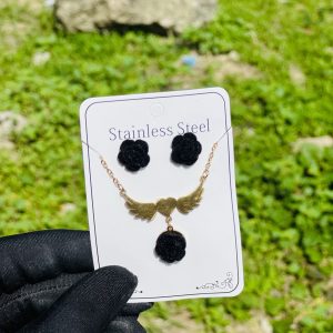 Steel gold black sets 6