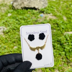 Steel gold black sets 6