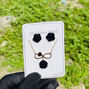 Steel gold black sets 5