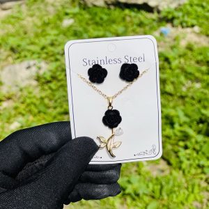 Steel gold black sets 4