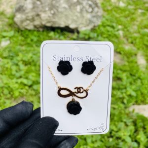 Steel gold black sets 3